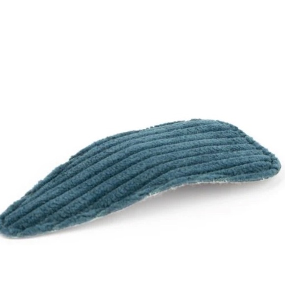 Colorfully Corduroy Blue Hair Clip NWT - Picture 3 of 3